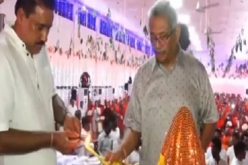 சர்ச்சைகளுக்கு பின்னர் முதல் தடவையாக நிகழ்வில் கலந்துக்கொண்ட கோட்டாபய