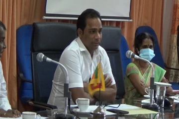 சிறு பொருளாதார மேம்பாடு தொடர்பான மீளாய்வு கூட்டத்தில் வியாழேந்திரன் பங்கேற்பு