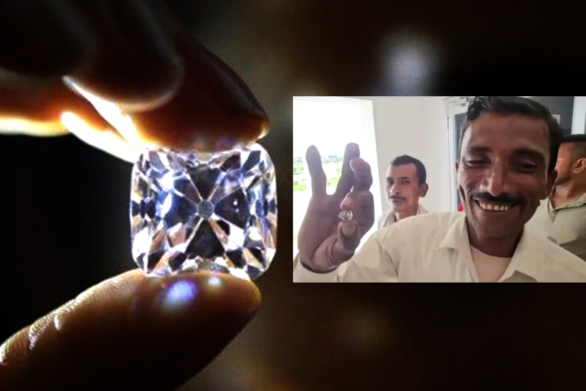 Panna Labourers Find Rs 50 Lakh Diamond Panna Labourers Find Rs 50 Lakh Diamond