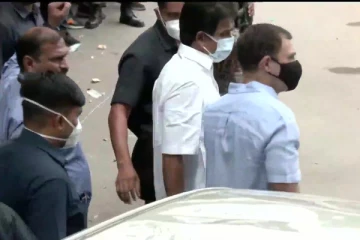 நேஷனல் ஹெரால்டு வழக்கு :ராகுல் காந்தியிடம் மூன்றரைமணி நேரம் விசாரணை நடத்திய அதிகாரிகள்