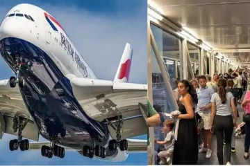 பயணியின் அச்சத்தை நீங்கிய பிரித்தானிய விமானி!