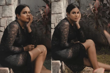 நடிகை சாந்தினி ஷார்ட் உடையில் கிளாமர் போட்டோஷூட்