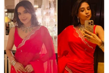 சிவப்பு நிற உடை.. சொக்க வைக்கும் அழகில் பிக் பாஸ் சாக்ஷி அகர்வால்