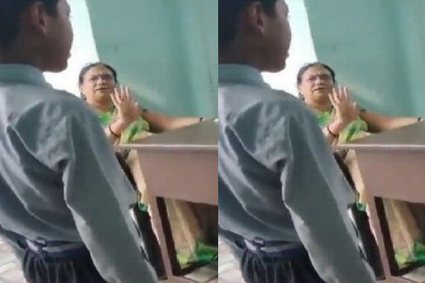 ஆசிரியை ஒருவரின் மிகமோசமான செயல்; சர்சைக்குள்ளான காணொளி! | Teacher Beat The Muslim Student Uttar Pradesh