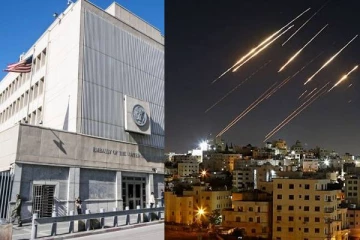 இஸ்ரேலில் உள்ள அமெரிக்க தூதரகத்தை தாக்கிய ஈரான் - பதிலடி கொடுப்பாரா டிரம்ப்?