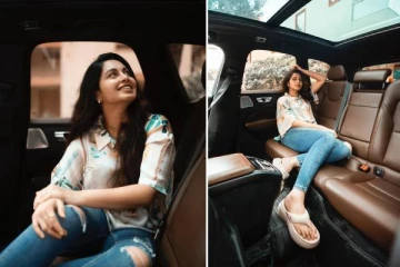 Luxury car-ல் மாஸாக போஸ்க் கொடுக்கும் அபிநயா.. வைரலாகும் புகைப்படங்கள்