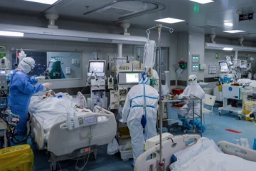 இருதய தீவிர சிகிச்சைப் பிரிவில் அனுமதிக்கப்பட்டுள்ள கோவிட் தொற்றாளர்கள்