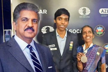 பிரக்ஞானந்தாவின் பெற்றோருக்கு எலக்ட்ரிக் கார் பரிசளித்த ஆனந்த் மஹிந்திரா!