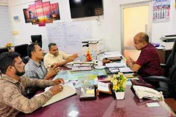 குச்சவெளி பள்ளவக்குளம் விவசாயக் காணிப் பிரச்சினை சம்மந்தமாக அரசாங்க அதிபருடனான கலந்துரையாடல்