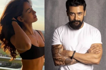 உடம்பில் ஈரம் சொட்ட சொட்ட கவர்ச்சி காட்டும் சூரியா பட நடிகை !! எல்லை மீறிய பதிவு