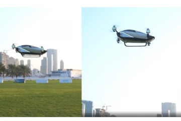 வாவ்... போக்குவரத்து நெரிசலை குறைக்க... பறக்கும் டாக்ஸி... - வைரலாகும் வீடியோ