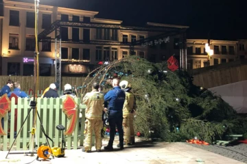 கிறிஸ்துமஸ் மரம் முறிந்து விழுந்ததில் பெண் உயிரிழப்பு