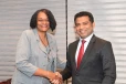 ඇමති නලින්ද සහ මෙරට කියුබානු තානාපතිවරිය අතර සාකච්ඡාවක්