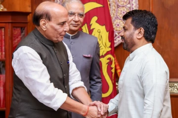 இந்திய பாதுகாப்பு அமைச்சரிடம் இலங்கை ஜனாதிபதி நேரில் வாக்குறுதி