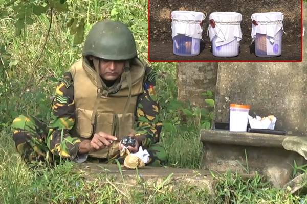 அனுராதபுரத்தில் வீடொன்றிலிருந்து மீட்கப்பட்ட வெடிகுண்டுகள் | Three Bombs In A House In Anuradhapura