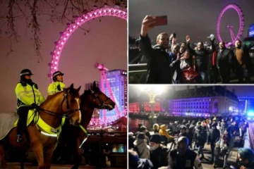 பிரித்தானியாவில் புத்தாண்டு கொண்டாட்டத்தில் அராஜகம்: அட்டகாசத்தில் ஈடுபட்ட 8 பேர் கைது