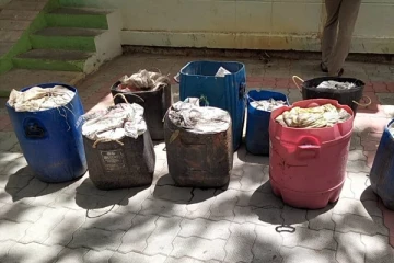 இலங்கைக்கு கடத்த இருந்த கடல் அட்டைகள் மீட்பு!(Photo)