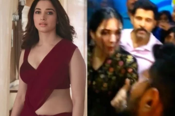 பாதுகாப்பை தாண்டி தமன்னா மீது கைவைத்த நபர்!..கடைசியில் என்ன ஆச்சு தெரியுமா?இதோ வீடியோ