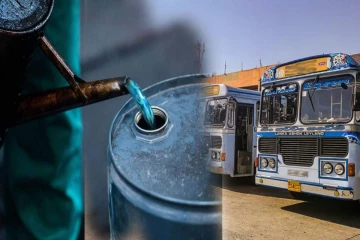 பயணிகள் பேருந்தில் களவாக பயணித்த 100 லீற்றர் மண்ணெண்ணெய்!