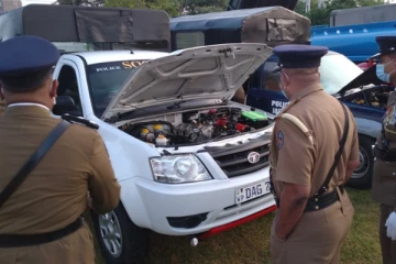 யாழ்ப்பாண பொலிஸ் நிலைய வருடாந்த வாகன பரிசோதனை செயற்பாடு முன்னெடுப்பு