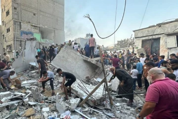 காசா மீது இஸ்ரேலில் தொடர்ச்சியான தாக்குதல்