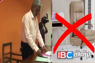 ஆடம்பர நாற்காலியை புறமொதுக்கிய அநுர தரப்பு பிரதேச சபை தலைவர்