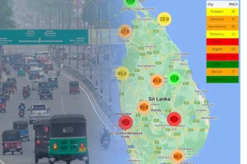 ලංකාවේ අලුත්ම වායු ගුණ තත්ත්වය - දිස්ත්‍රික්ක හතකට සිදුවූ දේ..තුනක් පෙරමුණට එයි..!