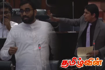 சபையில் ஒருவரை ஒருவர் தாக்கிப் பேசிய இளங்குமரன் மற்றும் அர்ச்சுனா.. நாடாளுமன்றில் சலசலப்பு!