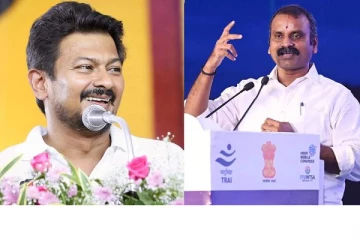 தமிழ்த்தாய் வாழ்த்து சர்ச்சை.. உதயநிதி ஸ்டாலின் பதவி விலகுவாரா? எல். முருகன் கேள்வி!