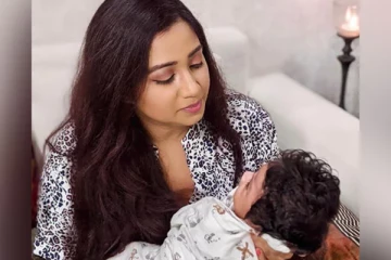 பின்னணி பாடகி ஸ்ரேயா கோஷலின் மகனா இது..! நன்றாக வளர்ந்துவிட்டாரே