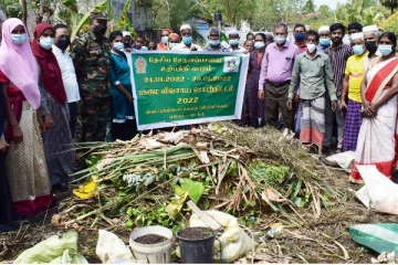 விவசாயிகள் முகங்கொடுக்கும் பிரச்சினைகள் தொடர்பில் படையினருக்கு வழங்கப்பட்ட பணிப்புரை!(Photos)