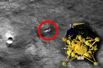 நிலவில் பள்ளத்தை ஏற்படுத்திய ரஷ்ய விண்கலம்; லூனா-25 விழுந்து நொறுங்கிய இடத்தின் புகைப்படம் இதோ