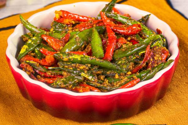 புற்றுநோய்யை எதிர்க்கும் பச்சை மிளகாய் தொக்கு | Green Chilli Thokku Recipe