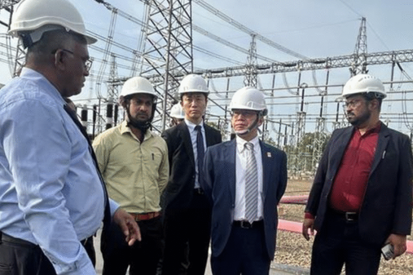 ஜப்பான் நிதியுதவியுடன் மின்மாற்ற மார்க்கம் திறப்பு | Power Transmission Line Opens With Japan Funding
