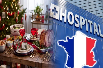 பிரான்சில் நத்தார் விருந்து: உணவருந்திய 700 பேர் வைத்தியசாலையில் அனுமதி