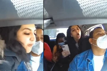 மாஸ்க் அணிய சொன்னதற்காக ஆசிய நாட்டவர் மீது இனரீதியாக தாக்குதல் நடத்திய இளம்பெண்கள்: ஒரு திடுக் வீடியோ