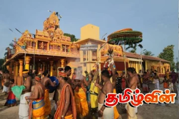 குப்பிழான் கன்னிமார் கெளரி அம்பாள் ஆலயத்தில் இடம்பெற்ற மகா கும்பாபிஷேகம்!