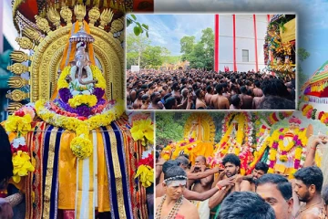 யாழ். தொண்டமனாறு செல்வ சந்நிதியான் ஆலய தேர் உற்சவம்