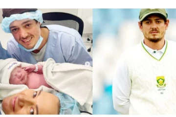 மும்பை இந்தியன்ஸ் அணி நட்சத்திர வீரர் டி காக்கிற்கு குழந்தை பிறந்தது - வைரலாகும் புகைப்படம்