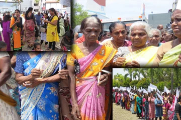 மட்டக்களப்பு காந்தி பூங்காவில் பெரும் திரளான மக்களுடன் முள்ளிவாய்க்கால் நினைவேந்தல்!