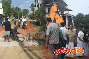 கந்தளாய்- பேராறு பகுதியில் நீடித்த வடிகால் பிரச்சினைக்கு தீர்வு