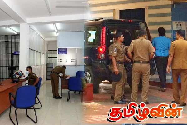 பொலிஸ் நிலையத்தில் கழுத்தை அறுத்து பரபரப்பை ஏற்படுத்திய இளைஞன் | Man Cut His Neck Inside The Police Station