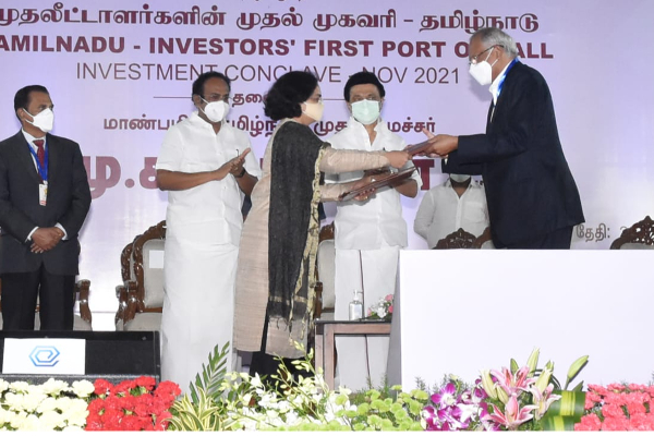 கோவையில் முதலீட்டாளர்கள் மாநாடு : 82 திட்டங்கள்  மூலம் 92,420 நபர்களுக்கு வேலைவாய்ப்பு - தமிழ்நாடு