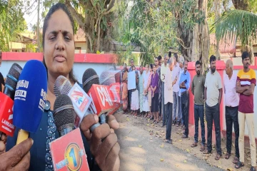 விரைவில் நீதி வேண்டும்..! யாழ். வட்டுக்கோட்டை பிரதேச வைத்தியசாலைக்கு முன்பாக மக்கள் போராட்டம்