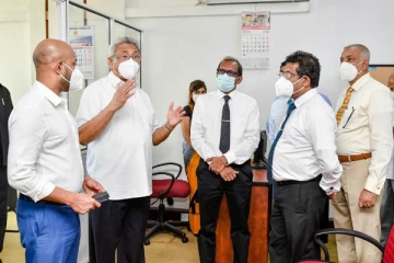 முக்கியமான அதிகார சபைக்கு திடீரென சென்ற கோட்டாபய! (படங்கள்)
