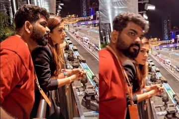 வெளிநாடு சென்று விக்னேஷ் சிவன், நயன்தாரா எங்கே சென்றுள்ளார்கள் பாருங்க- வீடியோவுடன் இதோ