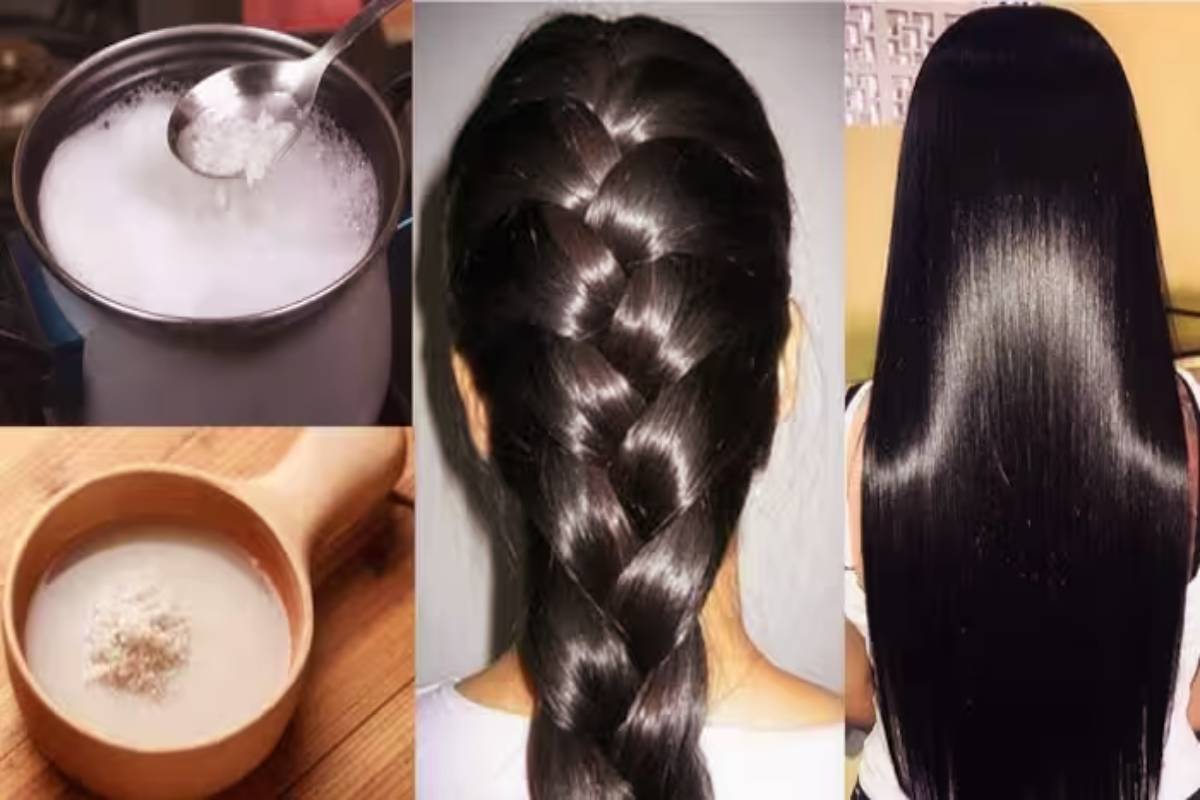காடுபோன்ற கூந்தல் வளர்ச்சி வேண்டுமா? கிளிசரினை இந்த தண்ணீரில் கலந்து பூசுங்க | How To Grow Hair Faster Use Rice Water Glycerin
