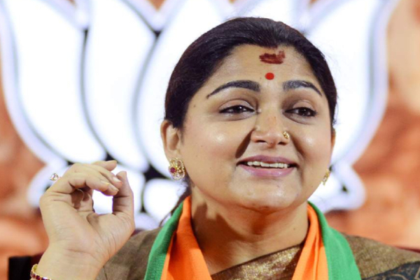 திறந்தவெளி வாகனத்தில் சூறாவளி பிரச்சாரம் மேற்கொண்ட குஷ்பு: மக்கள் அமோக ஆதரவு | Kushboo Hurricane Campaign Open Space Vehicle