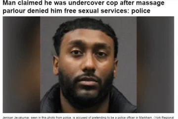 கனடாவில் தமிழ் இளைஞர் ஒருவர் கைது! (Photo)