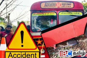 யாழ். ஏ9 வீதியில் கோர விபத்து! பெண் ஒருவர் படுகாயம்